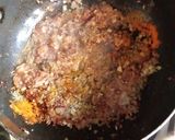A picture of step 6 of Palak kofta curry.