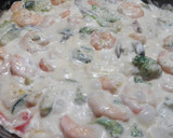 Foto del paso 1 de la receta: Gambas con crema de soja