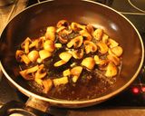 Foto del paso 3 de la receta: Schintzel, ensaladín y macarones en crema de sí mismos