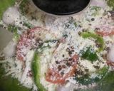 A picture of step 5 of Rang Birangi desi pizza.
