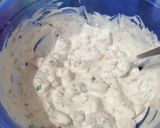 Baconos csirkemell, burgonyapürével recept fázis 4 fotója