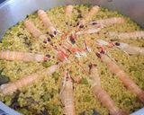 Foto del paso 6 de la receta: Arroz integral de cigalitas con fondo de restos pescado asado