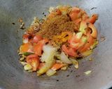 A picture of step 3 of Potato, Brinjal Dry Curry With Mixed Mustard Powder.