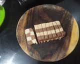 A picture of step 10 of Chess-board Cookies.
