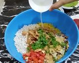 A picture of step 10 of Bhel Puri.