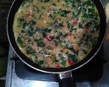 Foto langkah ke 6 dari resep Telur dadar sayur keju bekal sekolah.