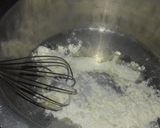 A picture of step 1 of Kunafa sweet.