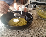 Foto del paso 13 de la receta: Crema de Verduras con Albóndigas de Espinacas (con un toque de yogur cremoso de oveja)