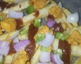 A picture of step 5 of Pizza fries 🍕 🍟.