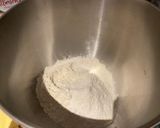 A picture of step 2 of Fluffy puff pastry butter loaf (with butter glaze).