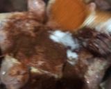 A picture of step 2 of Chicken smokey karahi.