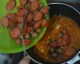 Foto langkah ke 7 dari resep Basis Pedas Asam Manis Nano Nano (Bakso Sosis).