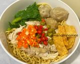 Foto langkah ke 10 dari resep Bakmi Ayam Kampung (versi halal).