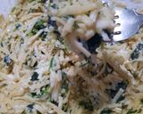 Foto del paso 6 de la receta: Fideos con espinacas y 3 quesos