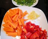 Asiatischer Blumenkohl - Reis Rezeptschritt 5 Foto
