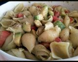 A picture of step 4 of AMIEs PASTA with AVOCADO & TUNA.