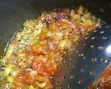 A picture of step 4 of Moong dal khichdi.