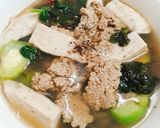 Hình bước làm 3 của món Canh cua chả cá