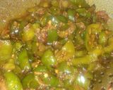 बेसनी शिमला मिर्च (besani shimla mirch recipe in Hindi) रेसिपी चरण 2 फोटो
