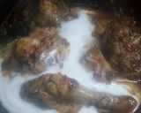 A picture of step 5 of Kuku paka/Chapati laini/Mchicha wa nazi #teamcontest #taarab #coastaltheme (#maindish).