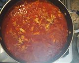 A picture of step 10 of Rotisserie Chicken in Chipotle Chile Sauce.