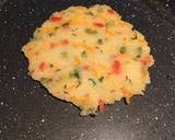 Sago uttapam or sabudana uttapam recipe step 3 photo