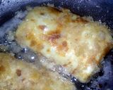 A picture of step 9 of Sig's breaded, filled pancake parcels.