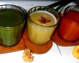 हेल्दी तिरंगा ड्रिंक (healthy tiranga drink recipe in Hindi) रेसिपी चरण 3 फोटो