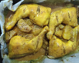 Foto del paso 9 de la receta: Pollo Asado con Leche de Coco, Curry y Kimchi