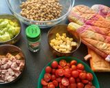 Une image de l'étape 1 de Salade de pois chiches.