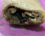 A picture of step 14 of Choco filled Biscuit Swiss Roll.