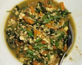 Foto langkah ke 6 dari resep Tumis bayam mix wortel & telur.