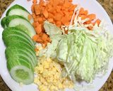 Hình bước làm 1 của món Cơm Lứt Chiên Thập Cẩm