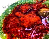 A picture of step 6 of Okro and stew.