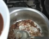 A picture of step 2 of Red beans curry.