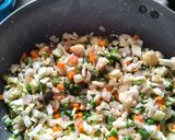 A picture of step 2 of Peri Peri Masala Rice 🍚.