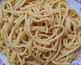 Foto del paso 6 de la receta: One pot spaghetti al azafrán 🌱 Plato vegetariano con opción vegana