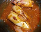 Foto langkah ke 3 dari resep Ikameshi saus tomat.