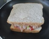 Foto del paso 6 de la receta: Sándwich🥙🥪fresco🌿de Atún🌰🥑🍅
