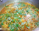 A picture of step 4 of Steamed Egg Curry.