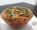 A picture of step 3 of Baingan (brinjal) bhartha.