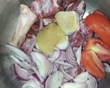 A picture of step 1 of Kharay Masalay Ka Gosht 🇵🇰.