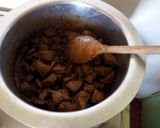 A picture of step 3 of Fried liver.