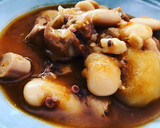 Foto del paso 5 de la receta: Judiones con pulpo 🐙🐙🐙🐙 en olla de cocción lenta