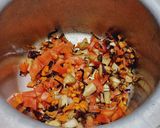A picture of step 2 of Masala bhat.