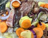 Sütőzacskóban sült ebéd recept fázis 2 fotója