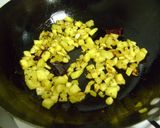 A picture of step 2 of Aam diye Tok Er Dal (Masoor Dal / Red Lentil with Raw Mango - Bengali Style).