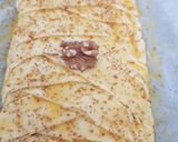 Foto del paso 9 de la receta: Trenza Roquefort y queso fresco con Nueces y Chutney de Fresas
