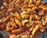Koreai édes-csípős gochujang-os csirke recept fázis 5 fotója
