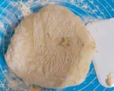 Foto langkah ke 5 dari resep Roti Krim Keju (Metode Poolish, Tanpa Ulen).